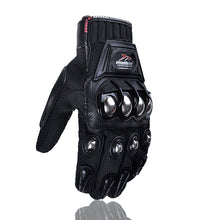 Load image into Gallery viewer, Madbike protective Gloves motorcycle Stainless Steel Sports Racing Road Gears Motorbike motocicleta guantes moto luvas
