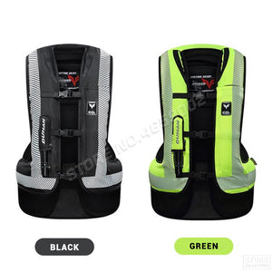 DUHAN Motorcycle Airbag Moto Motorcycle Vest Advanced Air Bag System Protective Gear Reflective Motorbike Airbag Moto Vest