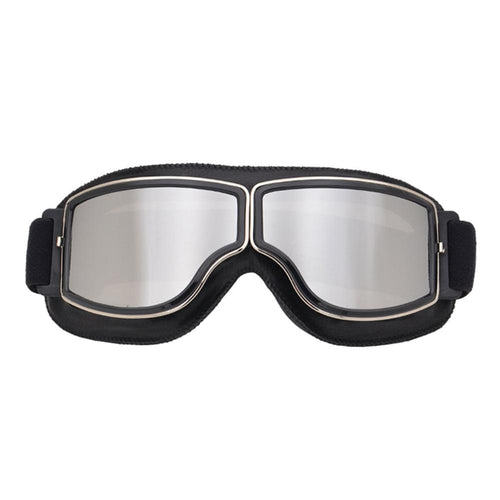 Vintage Motorcycle Goggles Pilot Motorbike Scooter Biker Glasses Helmet Goggles Foldable For Harley