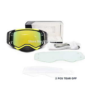 Motorcycle Goggles Protective Motocross Glasses Windproof Motorbike Racing MX Goggles Off Road Cascos Gafas Free tear ofd