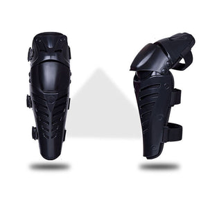 Motorcycle Knee Pads Men Motocross Racing Knee Guards Protective Gear Black Motorbike Protector Elbow Moto Kneecap Riding