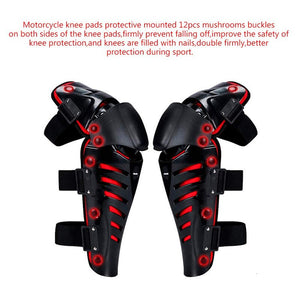 Motorcycle Knee Pads Men Motocross Racing Knee Guards Protective Gear Black Motorbike Protector Elbow Moto Kneecap Riding