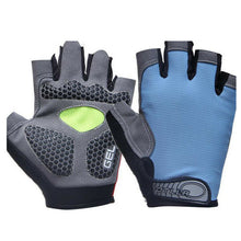 Load image into Gallery viewer, Road Mountain Bicycle Cycling Silicone GEL Half Finger Gloves Anti Skid MTB Bike
