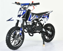 Load image into Gallery viewer, 49CC MINI MOTOR DIRT BIKE KIDS POCKET ROCKET PEE WEE ATV 50CC CYCLE BLUE ORANGE
