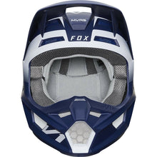 Load image into Gallery viewer, NEW Fox 2020 MX V1 Werd Navy Dirtbike Motocross Riding Helmet
