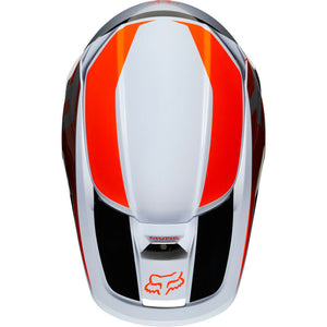 NEW Fox 2020 MX V1 Prix FLO Orange Dirtbike Motocross Riding Helmet