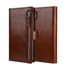 Load image into Gallery viewer, For iPhone 11/Pro/Max SE 2020 XS XR Zipper Leather Wallet Case Card Flip Cover
