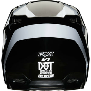 NEW Fox 2020 MX V1 Prix Black Dirtbike Motocross Riding Helmet