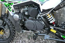 Load image into Gallery viewer, MMW 125CC PLUS DIRT TRAIL PIT MOTOR 2 WHEELS PRO BIKE Kick start BLUE
