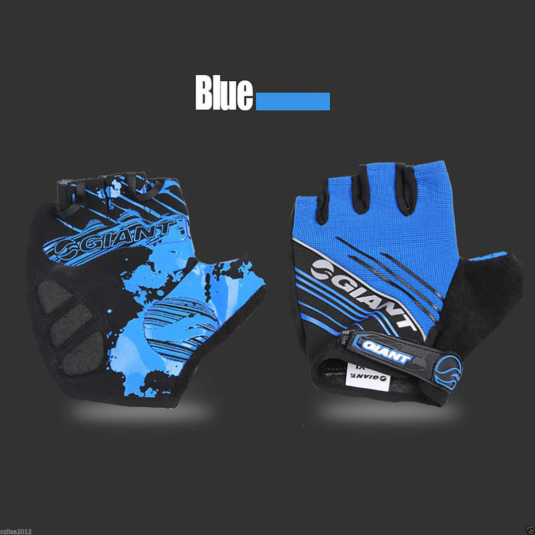 2019 Genuine Giant Cycling Bicycle Half Finger Bike Gloves Antiskid Gel Padded