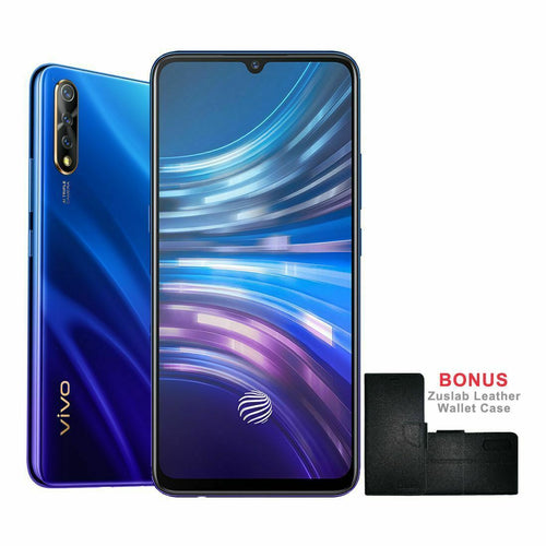 vivo S1 (Dual Sim 4G/4G, Bonus Leather Case, 128GB/6GB) - Cosmic Purple - [Au Ve
