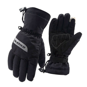 Motorcycle Touch Screen Waterproof Gloves Motorbike Winter Thermal Ski Snow MC32