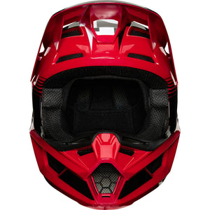 NEW Fox 2020 MX V2 Hayl Flame Red Kids Dirtbike Motocross Riding Helmet