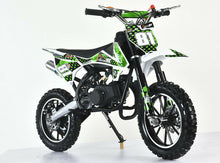 Load image into Gallery viewer, 49CC MINI MOTOR DIRT BIKE KIDS POCKET ROCKET PEE WEE ATV 50CC BLUE GREEN ORANGE
