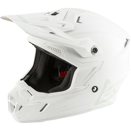 NEW Answer MX 2020 AR-1 Matte White Dirtbike Motocross Offroad Helmet