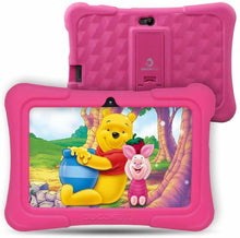 Load image into Gallery viewer, Kids Tablet Pro Android 9.0 OS 7&quot; IPS Display 2GB Ram with Kid-Proof Case Pink
