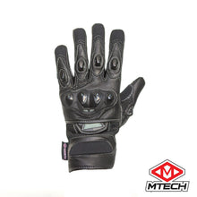 Load image into Gallery viewer, MTECH Motorbike Summer gloves Mesh Gloves Leather Summer Gloves Perforated
