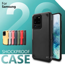 Load image into Gallery viewer, Shockproof Hybrid Protective Case Cover Bumper for Samsung S20 Ultra S10 S9 Plus
