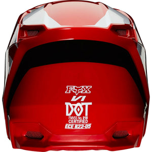 NEW Fox 2020 MX V1 Prix Flame Red Dirtbike Motocross Riding Helmet