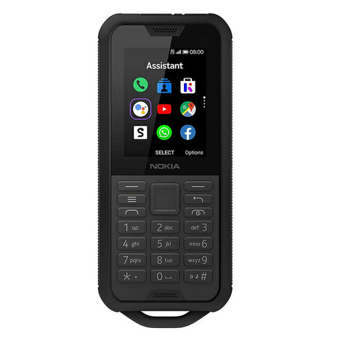 Nokia 800 Tough (4G/LTE, IP68, Keypad) - Black Steel - [Au Version]