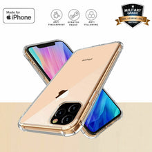 Load image into Gallery viewer, iPhone 11 Pro Max Clear Phone Case Shockproof Colour Bumper Slim Soft Cover
