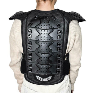 Anti-Fall Children Chest Back Spine Protector Vest Armor Skating Dirtbike Gear