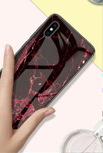 Load image into Gallery viewer, For iPhone SE 11 Pro Max XS Max XR 8 7 Case Shockproof Glass Marble Soft Cover
