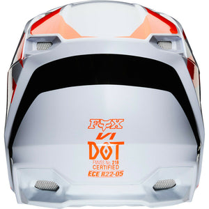 NEW Fox 2020 MX V1 Prix FLO Orange Dirtbike Motocross Riding Helmet