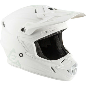 NEW Answer MX 2020 AR-1 Matte White Dirtbike Motocross Offroad Helmet