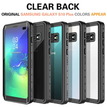 Load image into Gallery viewer, For Galaxy S10 Plus Case Waterproof Shockproof Built Screen protector S10 5G
