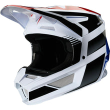 Load image into Gallery viewer, NEW Fox 2020 MX V2 Hayl Blue/Red Dirtbike Motocross Riding Helmet
