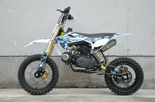 Load image into Gallery viewer, MMW 125CC PLUS DIRT TRAIL PIT MOTOR 2 WHEELS PRO BIKE Kick start BLUE
