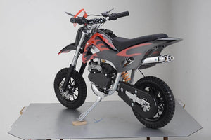 BLACK 49CC MINI MOTOR DIRT BIKE KIDS POCKET 2 STROKE MOTORCYCLE MONKEY ATV BLACK