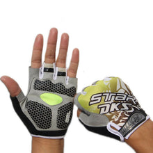 Load image into Gallery viewer, Road Mountain Bicycle Cycling Silicone GEL Half Finger Gloves Anti Skid MTB Bike
