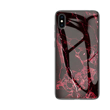 Load image into Gallery viewer, For iPhone SE 11 Pro Max XS Max XR 8 7 Case Shockproof Glass Marble Soft Cover
