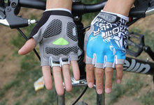 Load image into Gallery viewer, Road Mountain Bicycle Cycling Silicone GEL Half Finger Gloves Anti Skid MTB Bike
