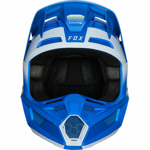 NEW Fox 2020 MX V2 Vlar Blue Dirtbike Motocross Riding Helmet