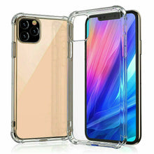 Load image into Gallery viewer, iPhone 11 Pro Max Clear Phone Case Shockproof Colour Bumper Slim Soft Cover
