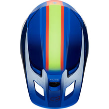 Load image into Gallery viewer, NEW Fox 2020 MX V2 Vlar Blue Dirtbike Motocross Riding Helmet
