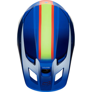 NEW Fox 2020 MX V2 Vlar Blue Dirtbike Motocross Riding Helmet