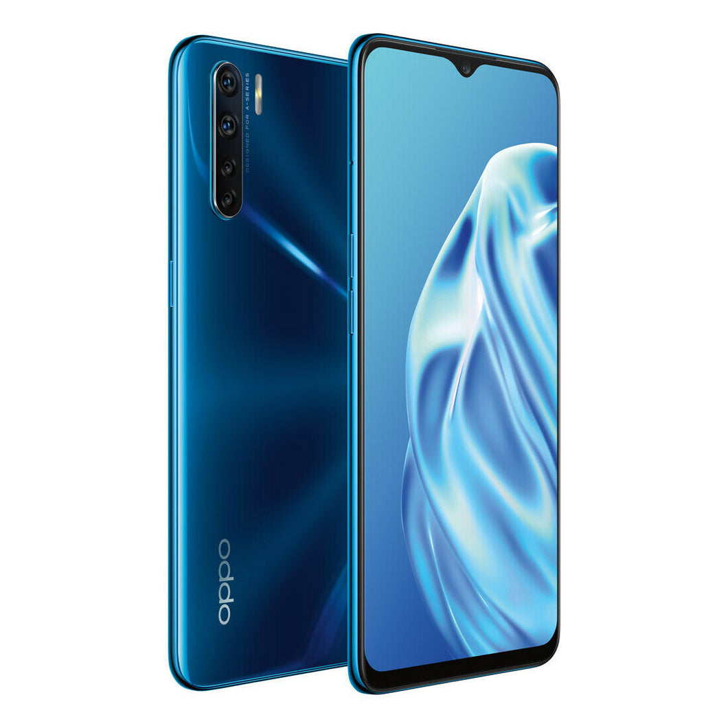 OPPO A91 (Dual SIM 4G, 48MP, 128GB/8GB) - Blazing Blue