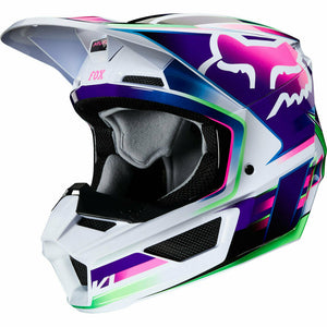 NEW Fox 2020 MX V1 Gama Multi Kids Dirtbike Motocross Riding Helmet