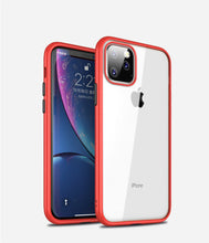 Load image into Gallery viewer, iPhone 11 Pro Max Clear Phone Case Shockproof Colour Bumper Slim Soft Cover
