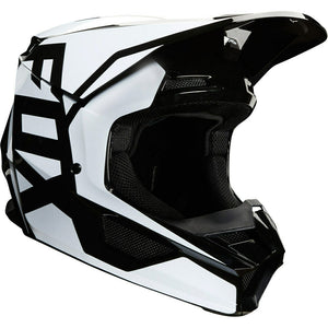 NEW Fox 2020 MX V1 Prix Black Dirtbike Motocross Riding Helmet