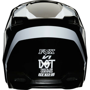 NEW Fox 2020 MX V1 Prix Black Kids Dirtbike Motocross Riding Helmet