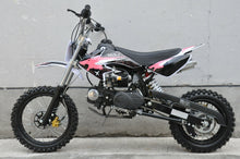 Load image into Gallery viewer, MMW 125CC DIRT TRAIL PIT MOTOR 2 WHEELS PRO BIKE Kick start pink
