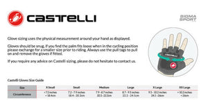 Genuine Castelli Half Finger Cycling Bicyle MTB Bike Gloves Anti Skid Silicone