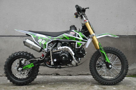 MMW 90CC DIRT TRAIL PIT MOTOR 2 wheels Electric Start Semi Auto BIKE green