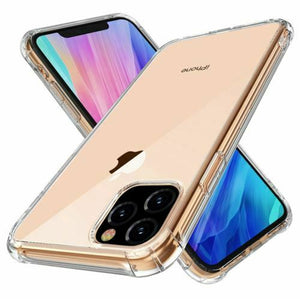 iPhone 11 Pro Max Clear Phone Case Shockproof Colour Bumper Slim Soft Cover