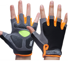 Load image into Gallery viewer, Road Mountain Bicycle Cycling Silicone GEL Half Finger Gloves Anti Skid MTB Bike
